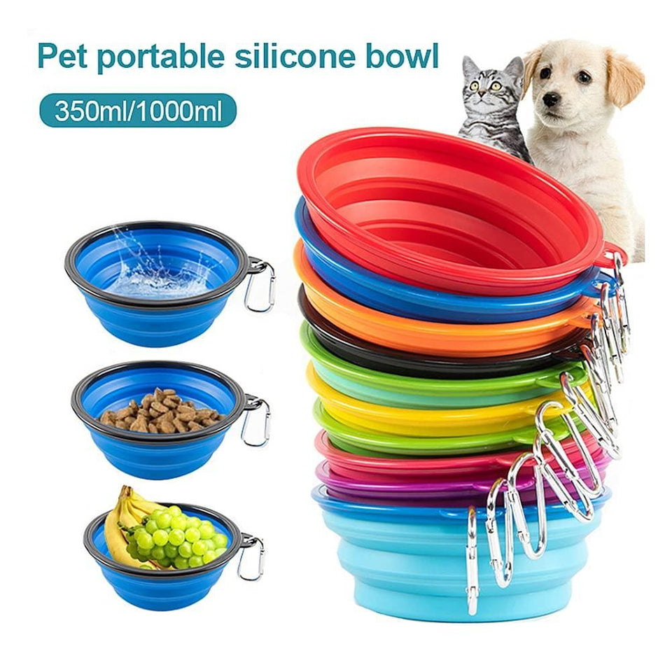 Dreameelane's Portable Collapsible Pet Bowl