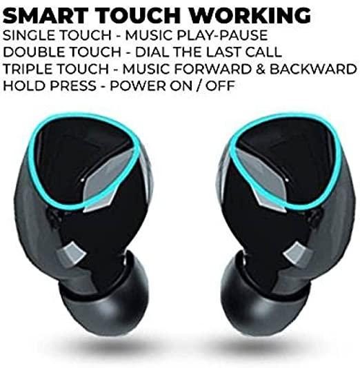 Jetcase 10 Pro Wireless Earbuds Touch Control Bluetooth Headphones
