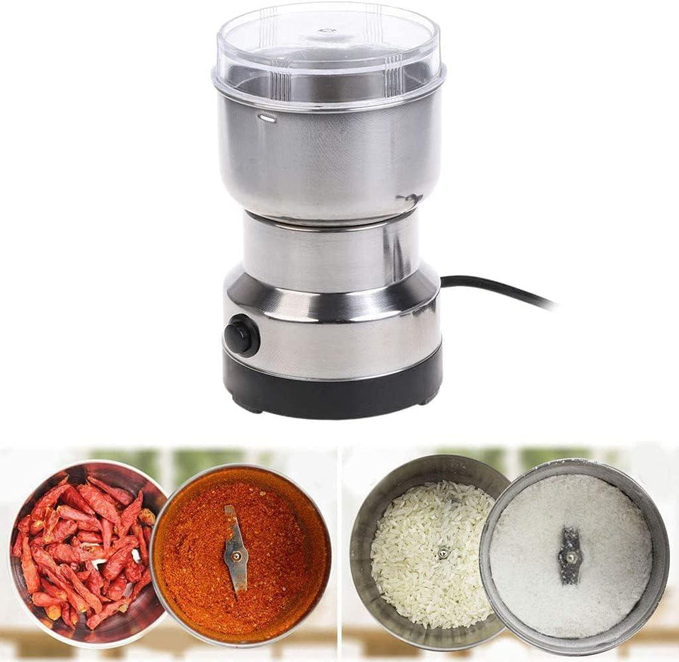 BeanBurst Electric Smash Machine, Multifunction Small Food Grinder Grain Grinder, Portable Coffee Bean Grinder