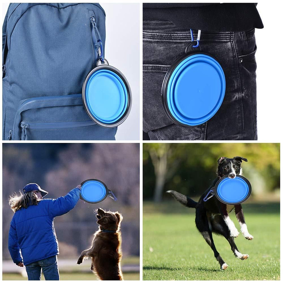Dreameelane's Portable Collapsible Pet Bowl