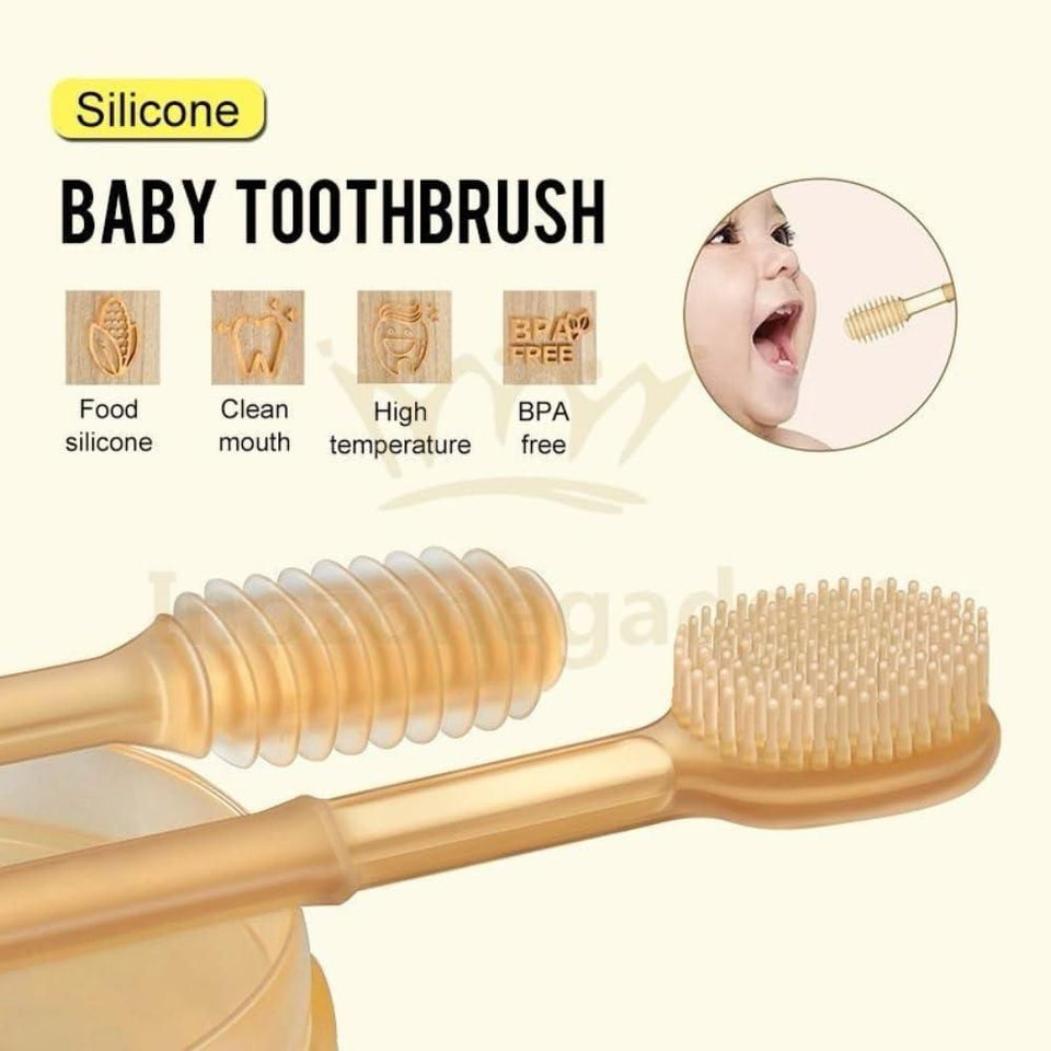 Softpods Baby Silicone Bristle Toothbrush
