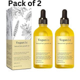 Herb naturals Vegan Natural Hair Growth Oil (Pack of 2)