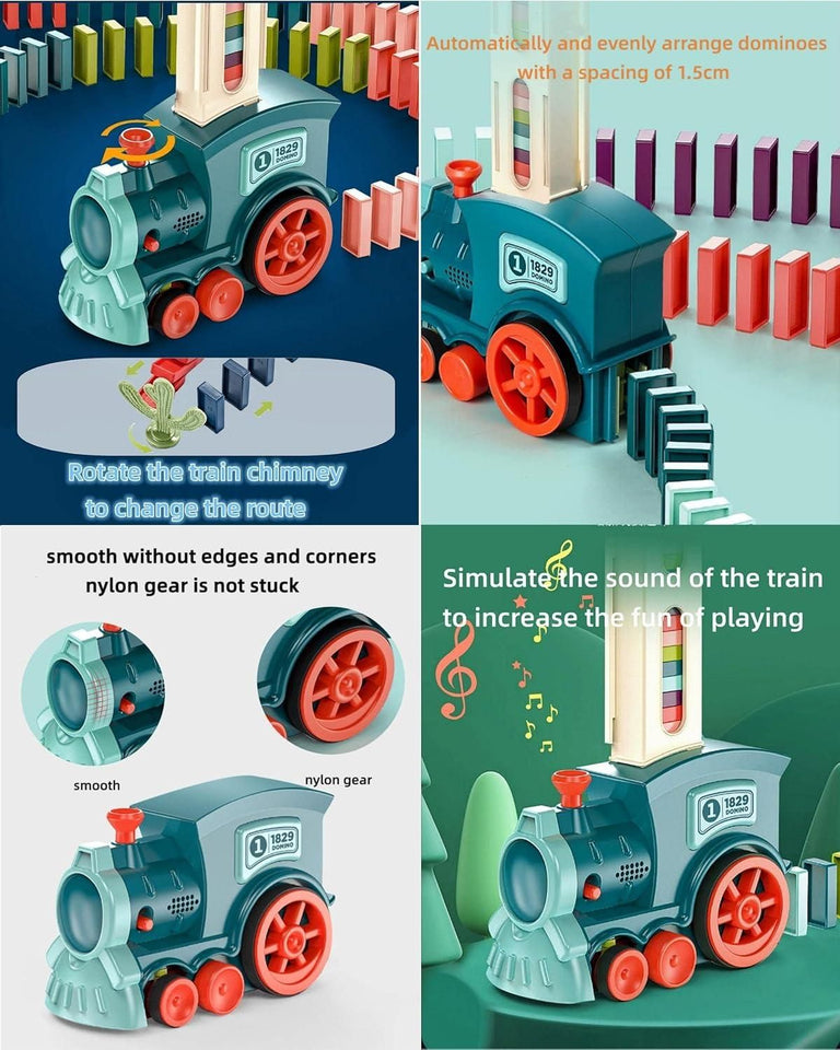 Coolbuds Train Toy Domino Set for Kids