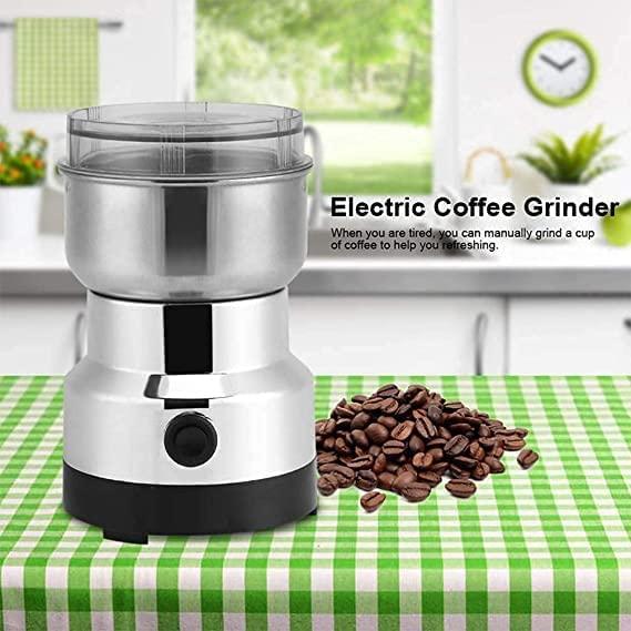 BeanBurst Electric Smash Machine, Multifunction Small Food Grinder Grain Grinder, Portable Coffee Bean Grinder