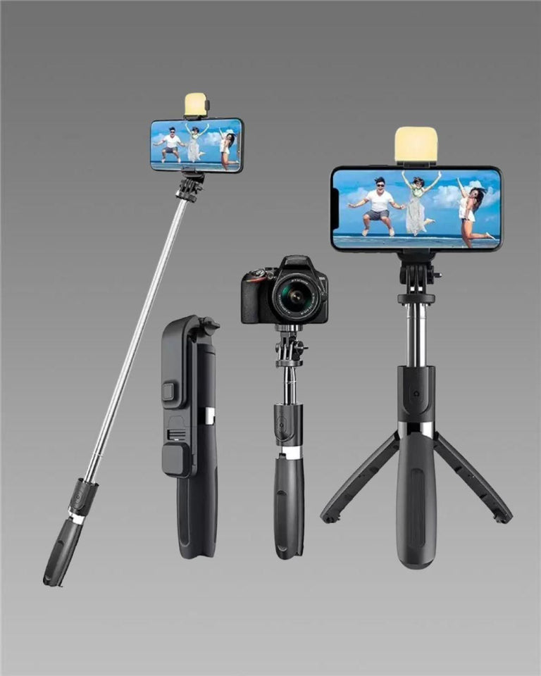Resonance 3-in-1 Selfie Stick Tripod with Bluetooth Remote