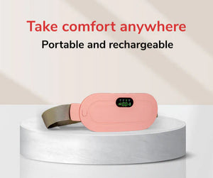 Portable Cordless Period Cramp heating massager