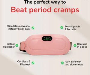 Portable Cordless Period Cramp heating massager