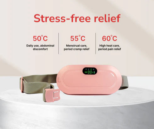 Portable Cordless Period Cramp heating massager