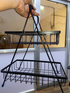 Hardwarehub 2 Tier Fruit and Vegetable Basket
