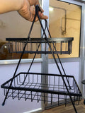 Hardwarehub 2 Tier Fruit and Vegetable Basket