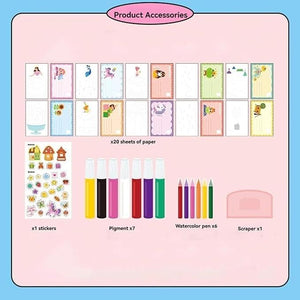 Gofree Rainbow Dot Painting Kit