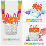 PopIt Unicorn sling Bags for Girls