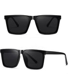 Glamit Polarized Retro Square Sunglasses