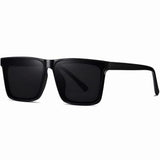 Glamit Polarized Retro Square Sunglasses