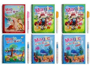 Shinzoe Magic Water Painting Book (Pack of 6)