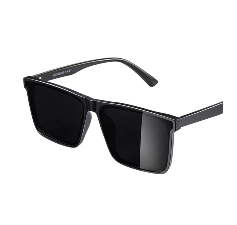 Glamit Polarized Retro Square Sunglasses