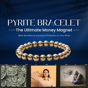 Ikigai Golden Pyrite Bracelet
