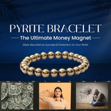 Ikigai Golden Pyrite Bracelet