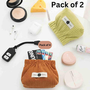 Drizzle Makeup Bag (Pack of 2)