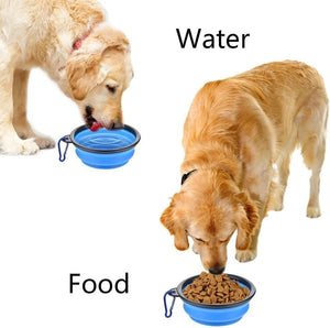 Dreameelane's Portable Collapsible Pet Bowl
