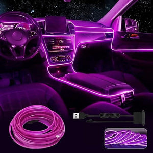 Autocool Neon Lights for Car Interior Decoration