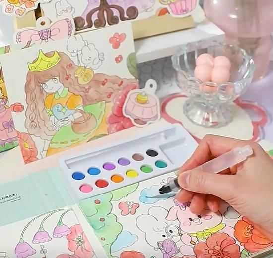 Shinzoe Coloring Painting Set