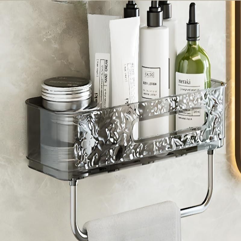 Stick Mate (Without Drilling Wall Mounted Shower Basket Bathroom Storage)