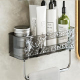 Stick Mate (Without Drilling Wall Mounted Shower Basket Bathroom Storage)